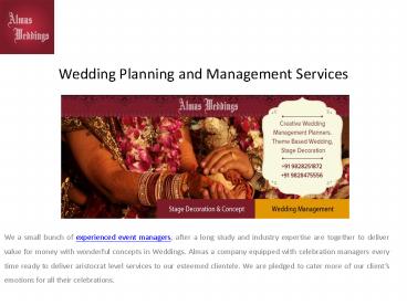 Wedding Planning and Management Services (1)
