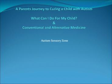Newly Diagnosed Autism Overview