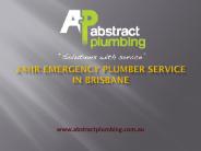 24hr Emergency Plumber Service in Brisbane