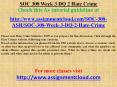 SOC 308 Week 3 DQ 2 Hate Crime PowerPoint PPT Presentation