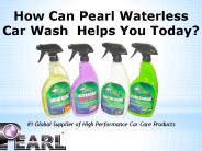 Pearl Waterless Car Wash Can Help You Today