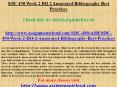 SOC 490 Week 2 DQ 2 Annotated Bibliography Best Practices PowerPoint PPT Presentation