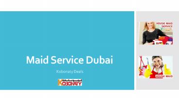 maid service dubai