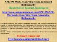 SPE 556 Week 3 Learning Team Annotated Bibliography PowerPoint PPT Presentation