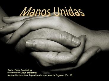 MANOS UNIDAS
