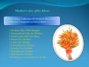 Mother's day gifts Ideas