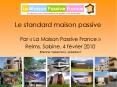 Le standard maison passive PowerPoint PPT Presentation