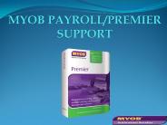 MYOB Payroll/Premier Support