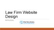 Law firm website design