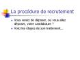 La proc PowerPoint PPT Presentation