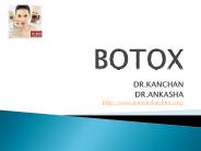 Some Facts about Botox