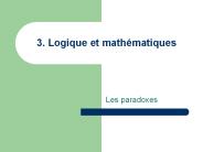 3. Logique et math
