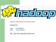 Hadoop BigData Training Online