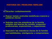 HISTORIA DEL PROBLEMA FAMILIAR