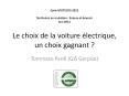 Le choix de la voiture  PowerPoint PPT Presentation