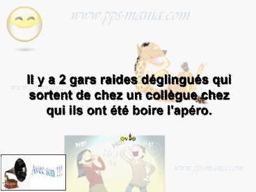 Il y a 2 gars raides d