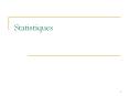 Statistiques PowerPoint PPT Presentation