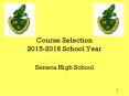 Course Selection 2015-2016 School Year PowerPoint PPT Presentation