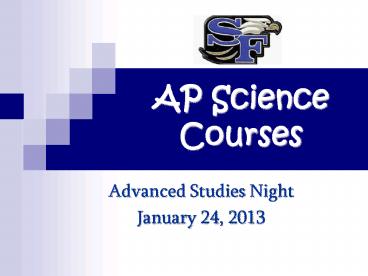 AP Science Courses
