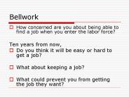 Bellwork