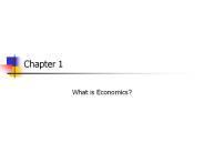 What is Economics?