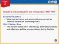 Chapter 2: Industrialization and Immigration, 1860 PowerPoint PPT Presentation