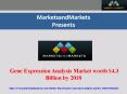 Gene Expression Analysis Market worth $4.3 Billion by 2018 PowerPoint PPT Presentation