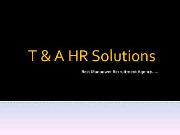 Recruitment Consultants in Mumbai