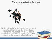 College Admission Process - College Kickstart