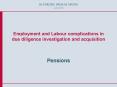 Employment and Labour complications in due diligence investigation and acquisition PowerPoint PPT Presentation