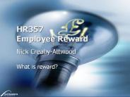 HR357 Employee Reward  Nick Creaby-Attwood