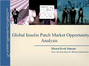 Global Insulin Patch Market Opportunity Analysis