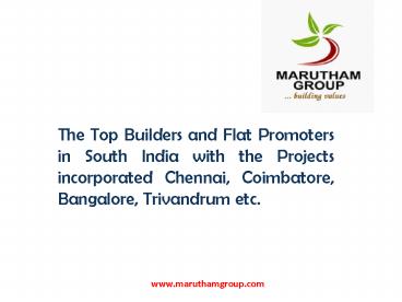 Buy Apartments for Sale in Chennai