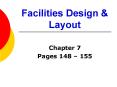 Facilities Design PowerPoint PPT Presentation