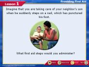 Providing First Aid