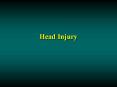 Head%20Injury PowerPoint PPT Presentation