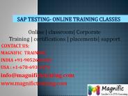 sap testing online training in kolkata