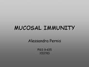 MUCOSAL IMMUNITY