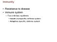 Immunity PowerPoint PPT Presentation