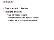 Immunity