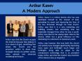Arthur Kanev A Modern Approach PowerPoint PPT Presentation