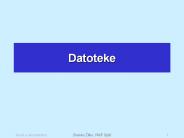Datoteke
