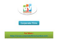 Corporate Films