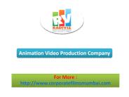 Animation Video Production Company