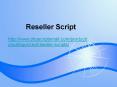 Reseller Script
