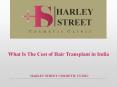 What Is The Cost of Hair Transplant in India