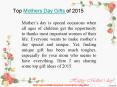Top mothers day gifts for 2015 PowerPoint PPT Presentation