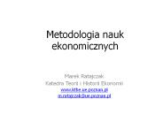 Metodologia nauk ekonomicznych