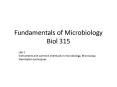 Fundamentals of Microbiology Biol 315 PowerPoint PPT Presentation