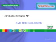 cognos online training by real time experts